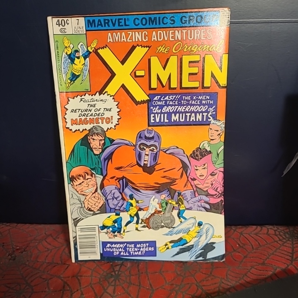 133326 Amazing Adventures 7 First Printing 1980 Marvel Comic Book Reprint XMen